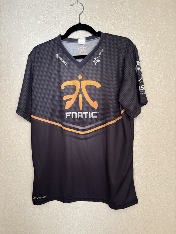 Counterstrike Fnatic Jersey 2014 CS Go Esports Player Jersey XXL gallery
