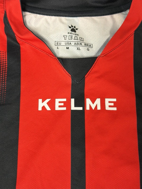 Kelme LDA Alajuelense Soccer Jersey Costa Rica Monge Mens USA M Black Red gallery