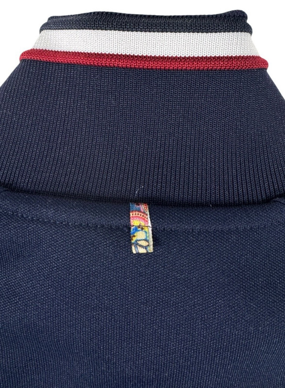 PRETTY GREEN Size Small Navy Full Zip Through Track Top Navy Mens New gallery