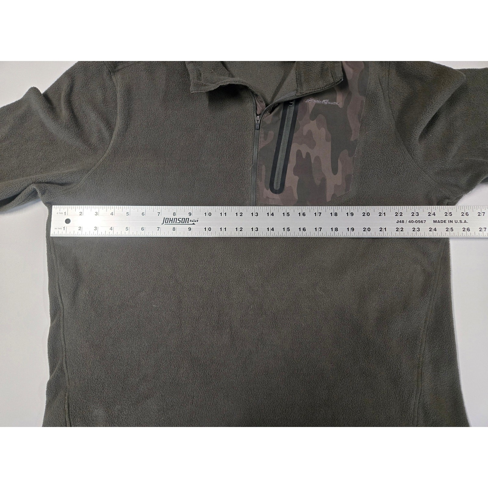 Eddie Bauer Cloud Layer Quarter Zip Performance Fleece Mens XL gallery