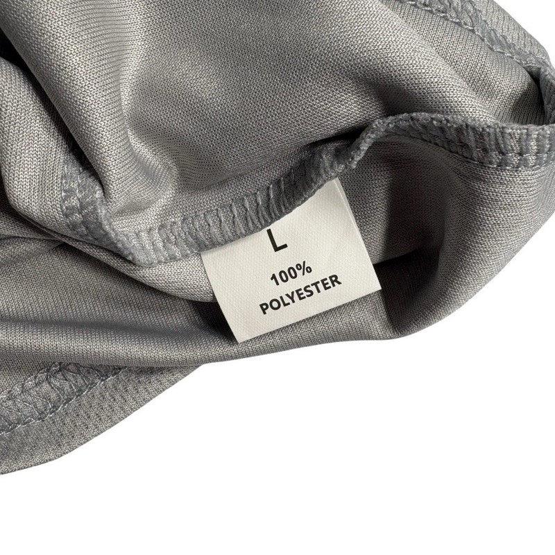Men's Gray Performance Sleeveless Athletic Shirt Large Moisture Wicking Gym Tank gallery
