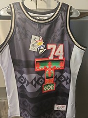 Headgear Classics Basketball Jersey Men MediumBlack New With Tags TISA 74 Tribal