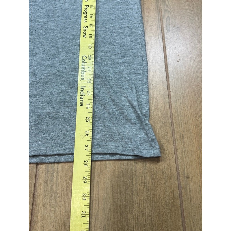 Nike Mens Athletic Cut Tank Top Gray Black Ringer Logo Tri-Blend Small gallery