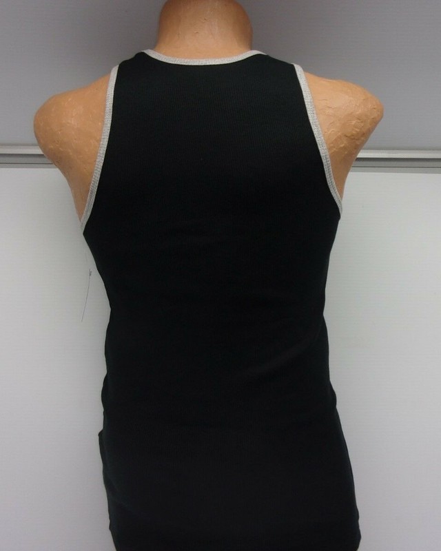 Jocko Men's Robbie Tank Top Black/Gray Size Sm-XL 1001R 176H gallery