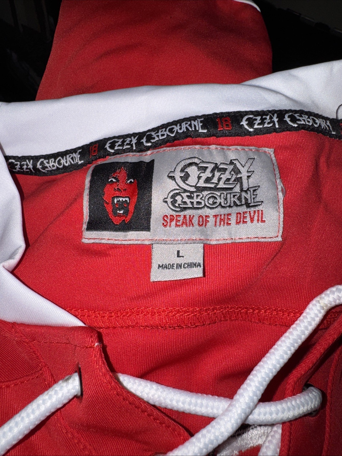 Ozzy Osbourne Official Hockey jersey New Rare gallery