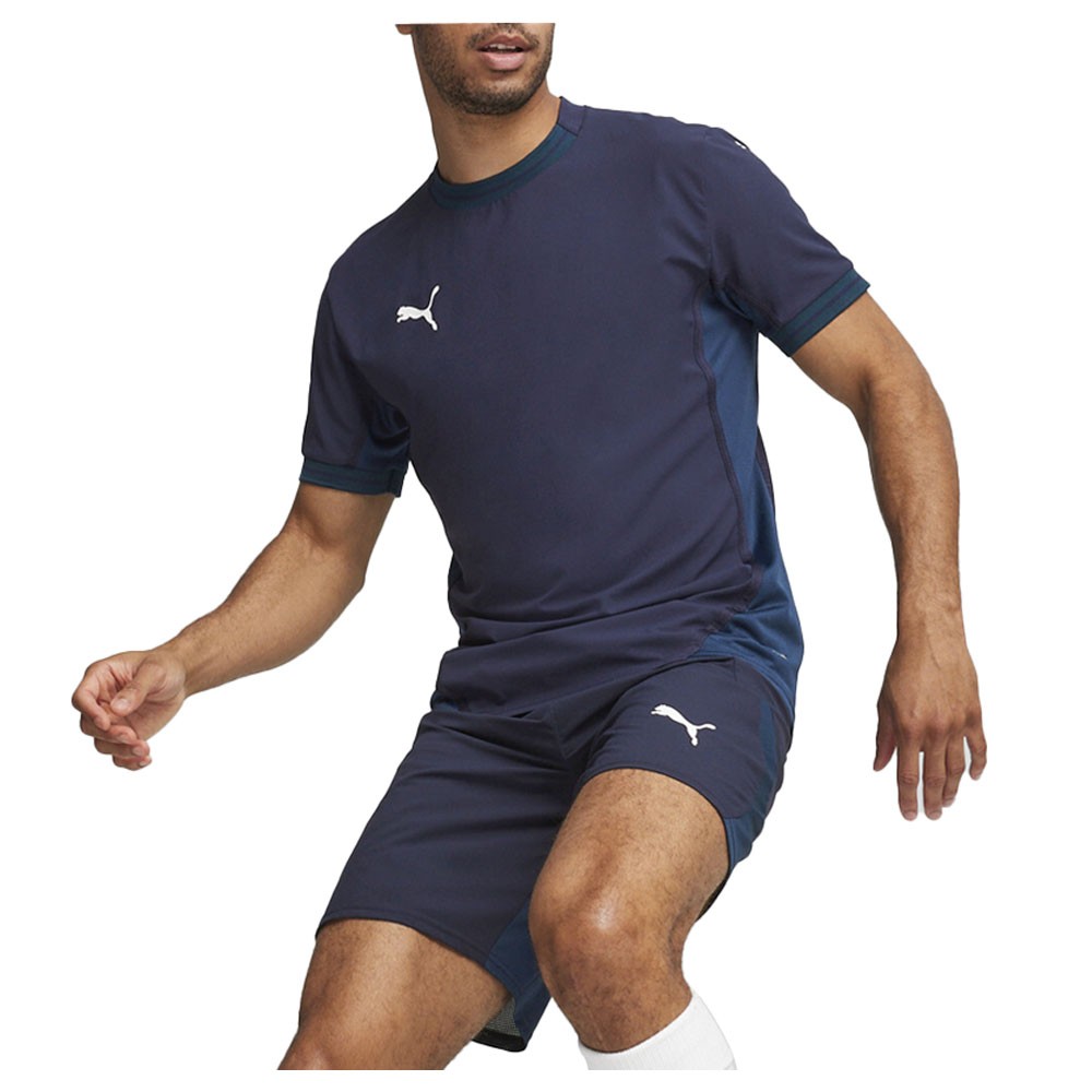 PUMA Teamfinal Crew Neck Short Sleeve Jersey Mens Blue 70573706 gallery