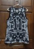 Waimea Black & White Geometric Print #11 Tank Top Jersey Men's Size L gallery