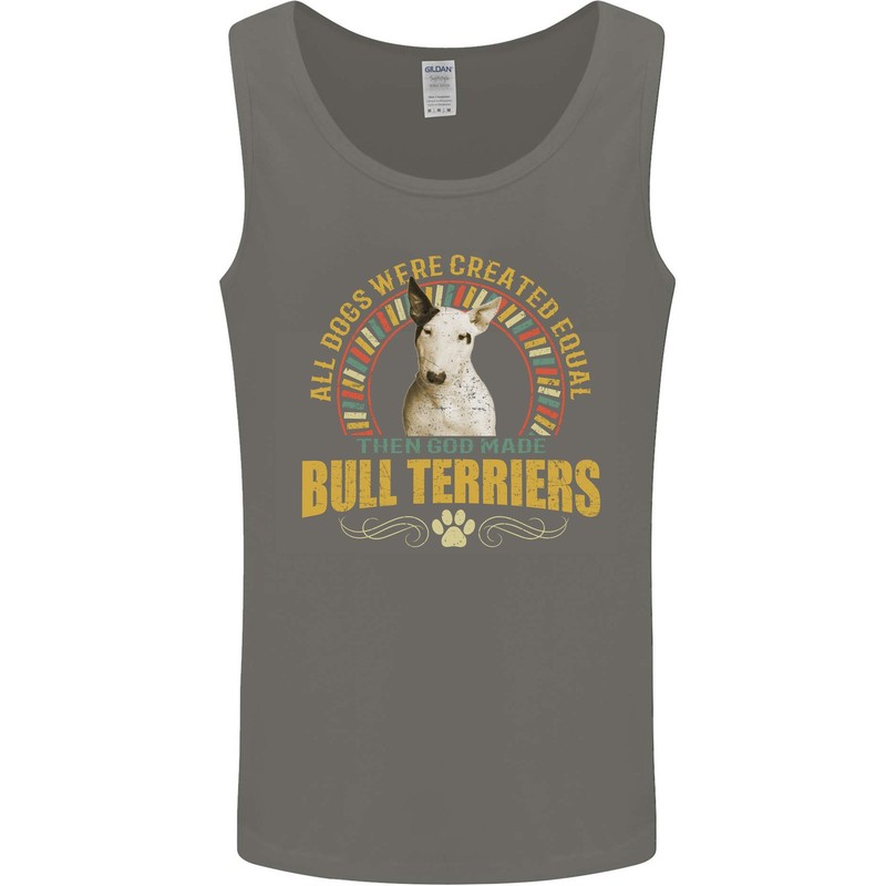 A Bull Terrier Dog Mens Vest Tank Top gallery