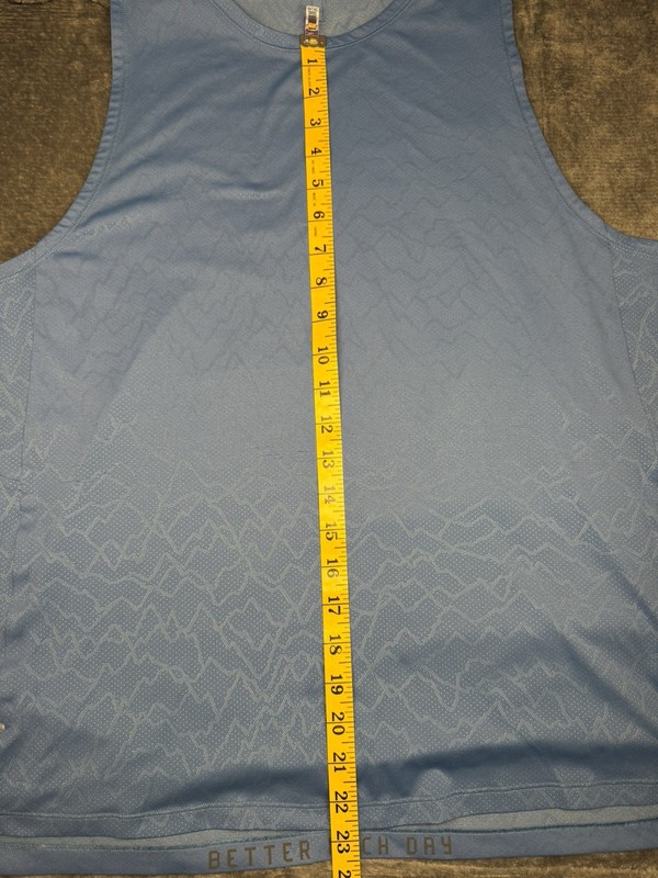Lululemon Better Every Day Tank Men’s Large Blue Athletic Top gallery