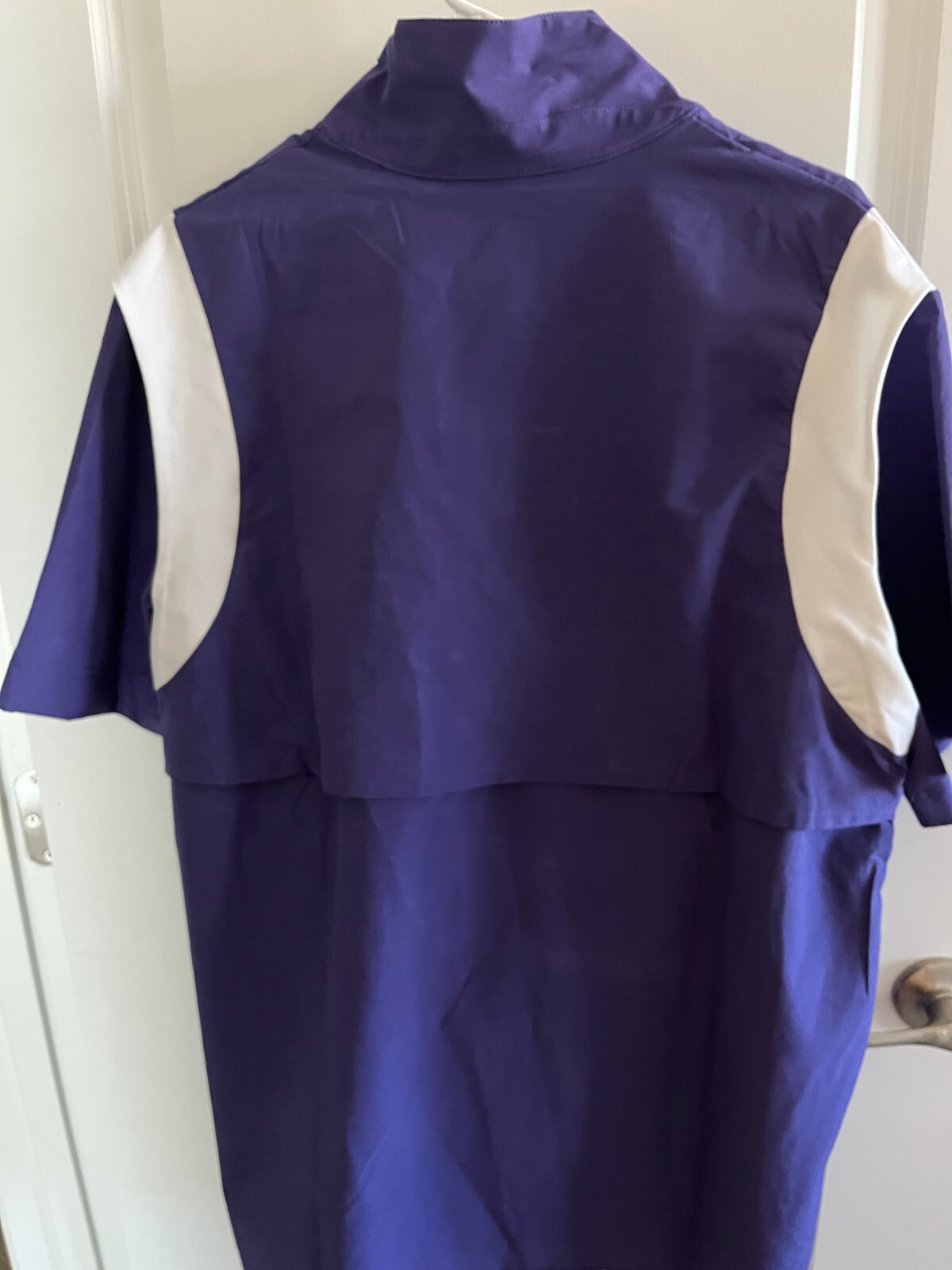 Nike Coaches Performance Short Sleeve Sideline Purple Jacket Men's L DJ5113-586 gallery