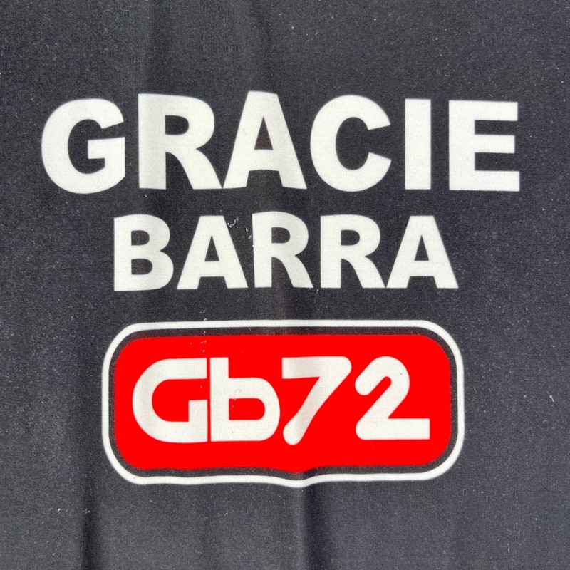Manto Rash Guard Men XL Black Gracie Barra GB72 Long Sleeve MMA BJJ UFC Shirt gallery