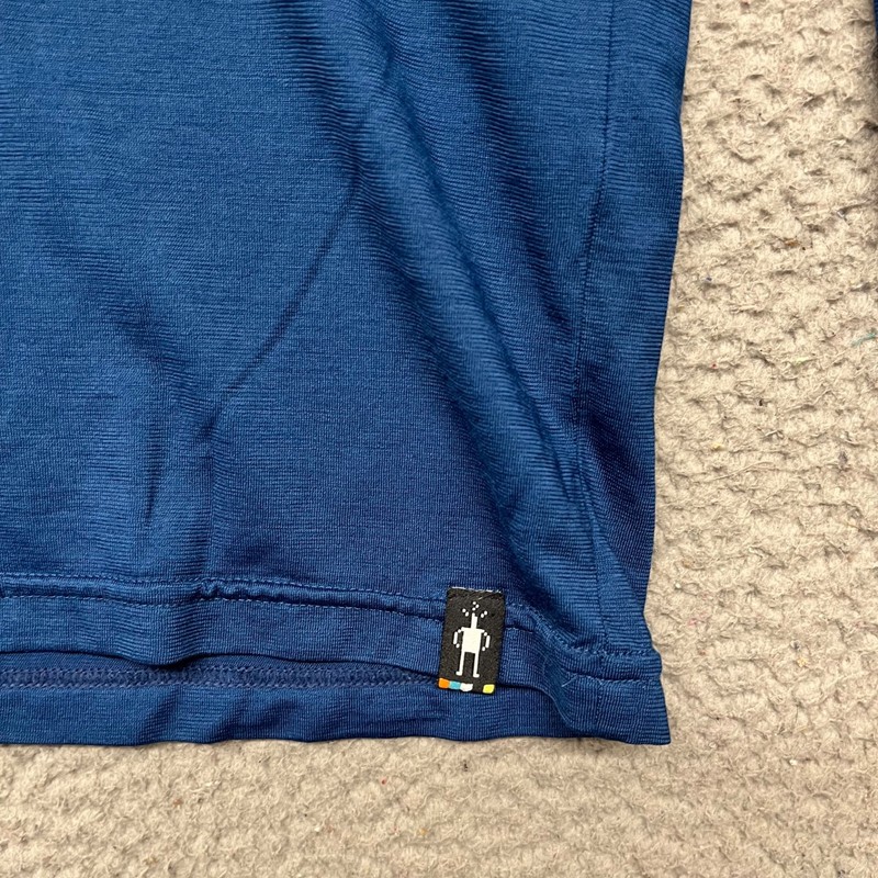 Smartwool Merino Sport 150 Shirt Mens XL Blue Wool Long Sleeve Outdoors Gorp gallery