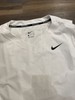 Nike Baseball 3/4 White Jacket #897383-100 BP Pullover Sleeve Top Size Small $85 gallery