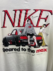 Nike Sportswear “Sportmode Tuned Air” long sleeve t-shirt (white/cream with big