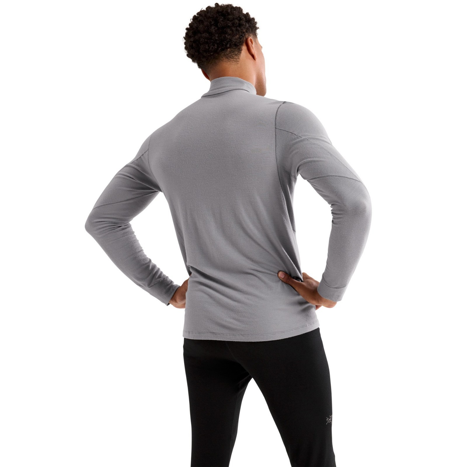 [HOT SALE] Arc'teryx Rho Merino Wool Zip-Neck Base Layer Top - Men's gallery