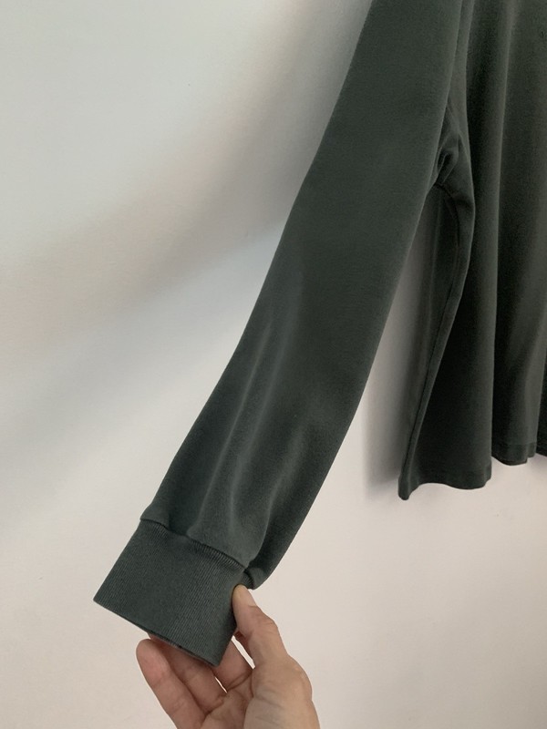 YoungLA #450 Cloud Foam Long Sleeve Pullover Forest Green Super Soft Streetwear gallery
