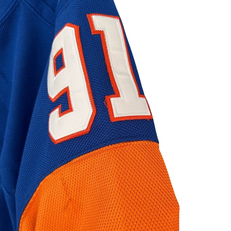 New York Islanders Authentic Reebok SEWN NUMBERS Jonathan Tavares Jersey Size 48 gallery