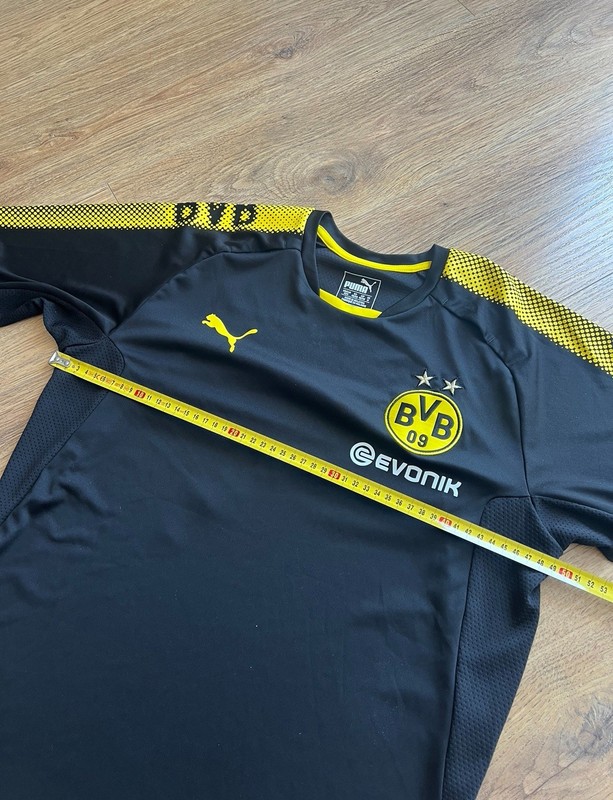 Puma BVB Borussia Dortmund 2017/2018 soccer jersey football shirt size M gallery