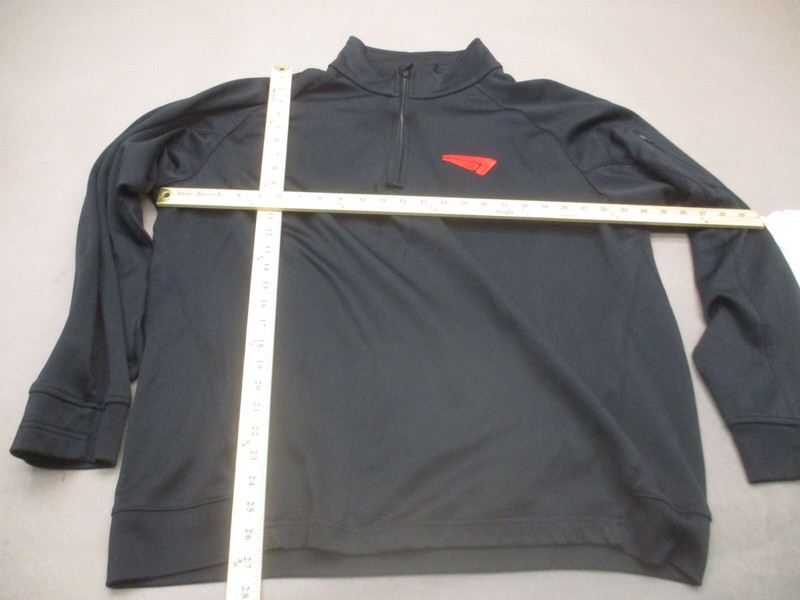 Port Authority Size 2XL Mens BLK 1/2 Zip Stand Collar Warm Athletic Pullover 208 gallery