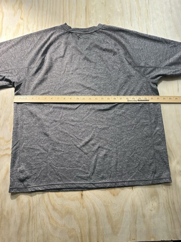 Champion Vapor Mens XL Performance T-Shirt Dark Gray Crew Neck Short Sleeve Tee gallery