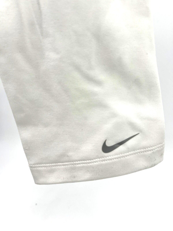 Nike Pro Combat Compression Leggings Mens White Baselayer Warm 2XL gallery