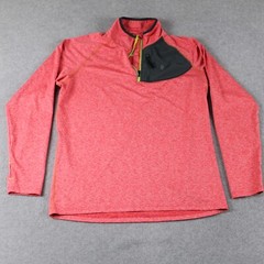 Little Donkey Andy 1/4 Zip Pullover Mens Large Activewear Mock Neck Long Sleeve