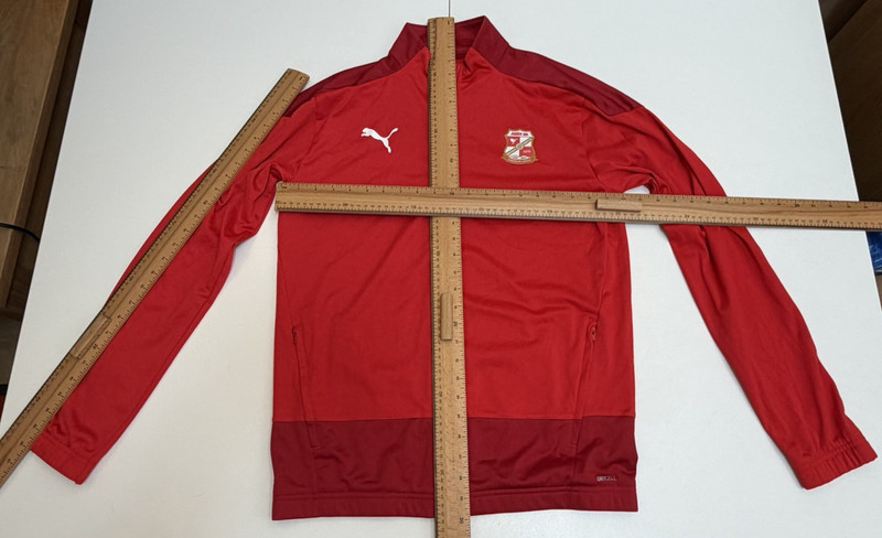Swindon Town Football Club Mens Medium Puma Track Top Training Jacket Full Zip gallery