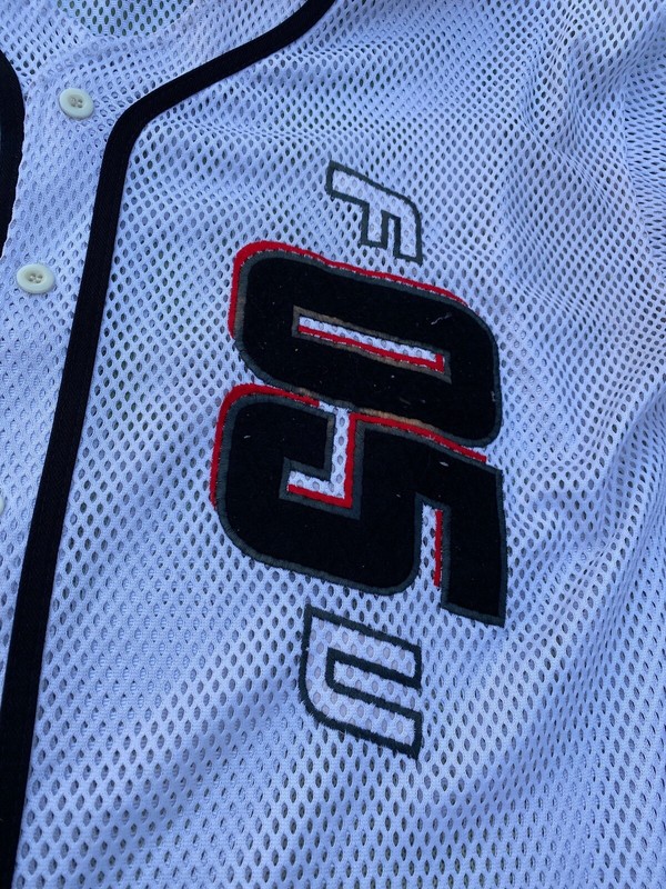 Vintage RARE Fubu 05 Men's Baseball Style Jersey Made In USA__PIC SHOW SIZE. gallery