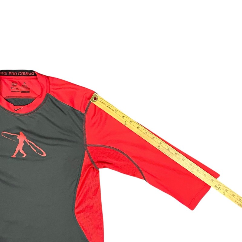 Nike Pro Combat MLB Mens Size M Fitted Compression Shirt Gym Training Activewear gallery