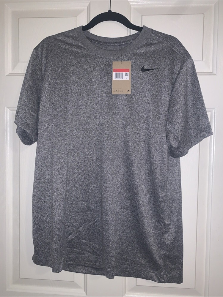 Nike Dri-FIT Legend Men's Fitness T-Shirt (MIDNIGHT FOG/PURE/HTR/BLACK)
