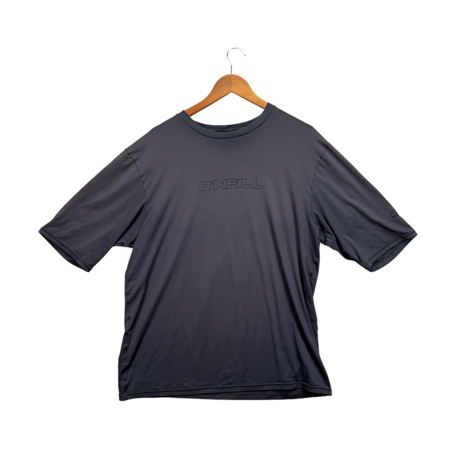 Men's Black O'Neill Short Sleeve 50+ Ultraviolet Protection Rash Guard Shirt XL gallery