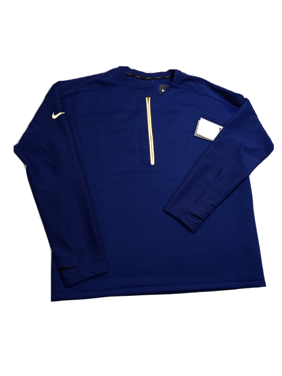 NIKE TECH PACK MEN RUNNING KNIT LONG SLEEVE TOP PURPLE CJ5741-590 Sz LARGE gallery