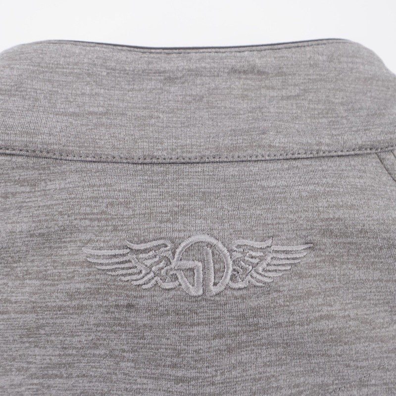 Straight Down 1/4 Zip Performance Pullover Gray Long Sleeve Mens Medium Shirt gallery