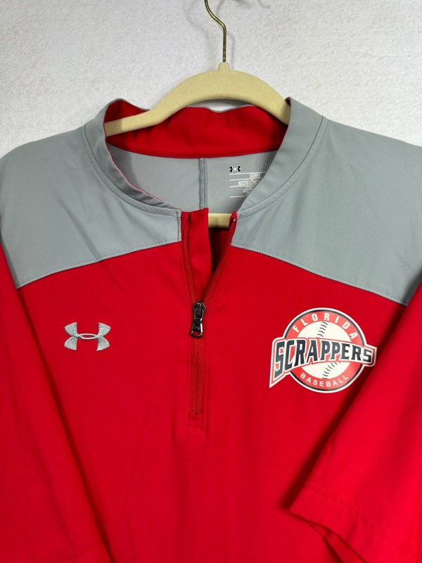 Under Armour Water Resistant Storm Short-Sleeve 1/4 Zip Pullover Size L gallery