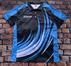 Gerwyn Price Men’s PDC Darts Polo Shirt New Size L/Pit To Pit 22.5 Inches