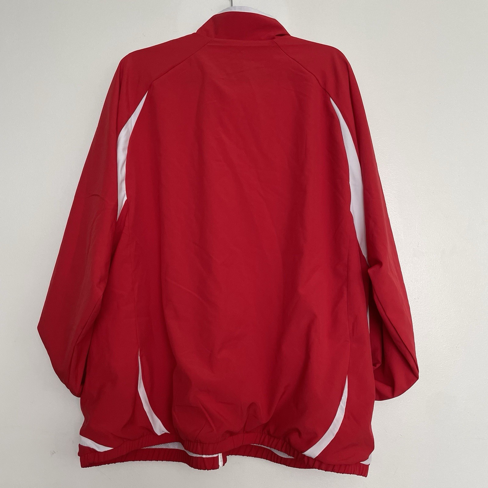 Men’s Adidas Adicolor Teamgeist Track Top Red Size 2XL gallery