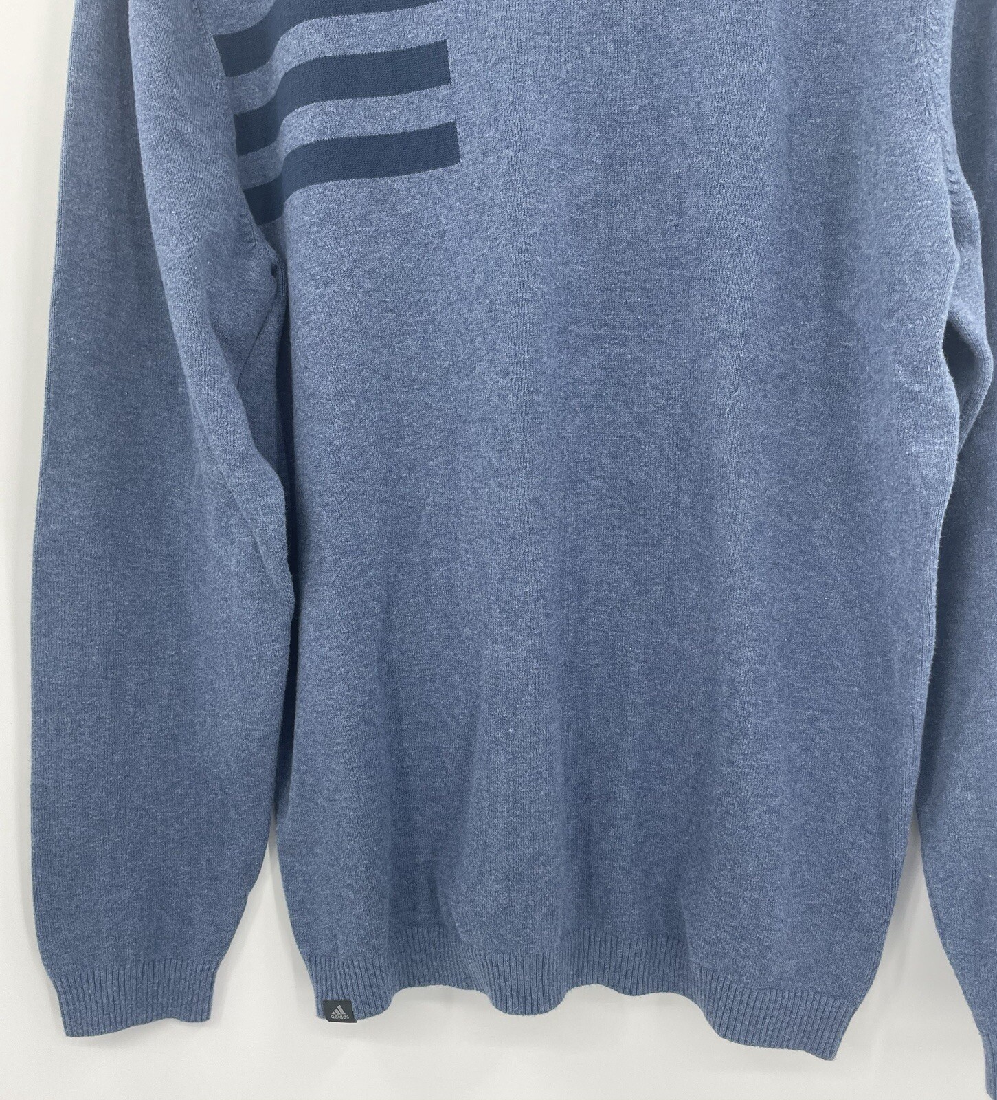 Adidas Men’s Medium Climate Proof Crew Neck Long Sleeve Pullover Sweater gallery