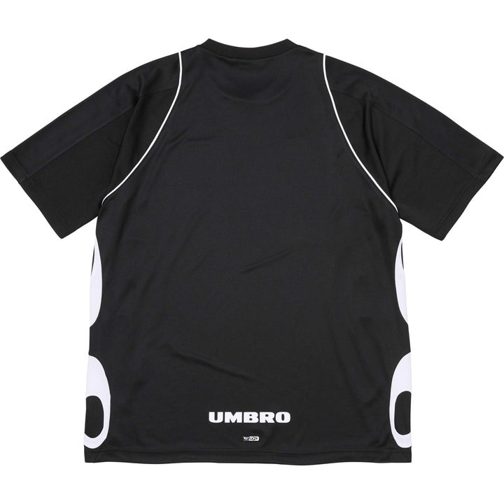 Supreme Umbro Old English Soccer Jersey SS26 Black Men's Size XXL New IN HAND gallery