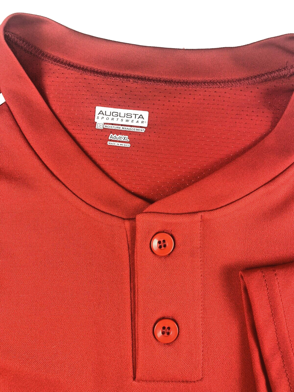 Augusta Sportswear Men's Red Crewneck Short Sleeve "Rangers" Adult XL gallery