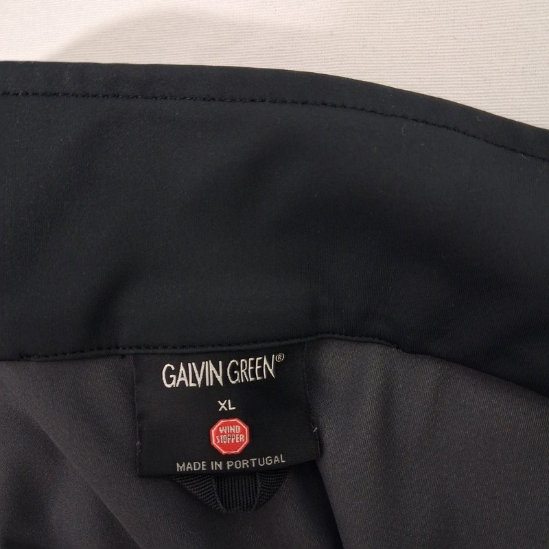 Galvin Green Men's 1/4 Zip Pullover Black Gray XL WINDSTOPPER Soft Shell gallery