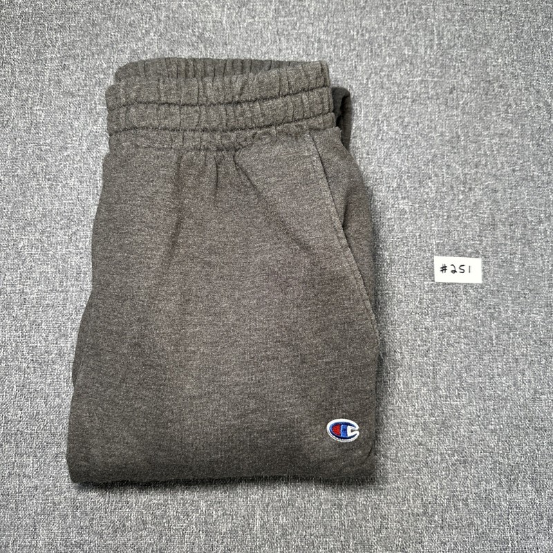 Champion Sweatpants Mens Medium Gray Joggers Athletic Lounge Gym Casual Pants gallery