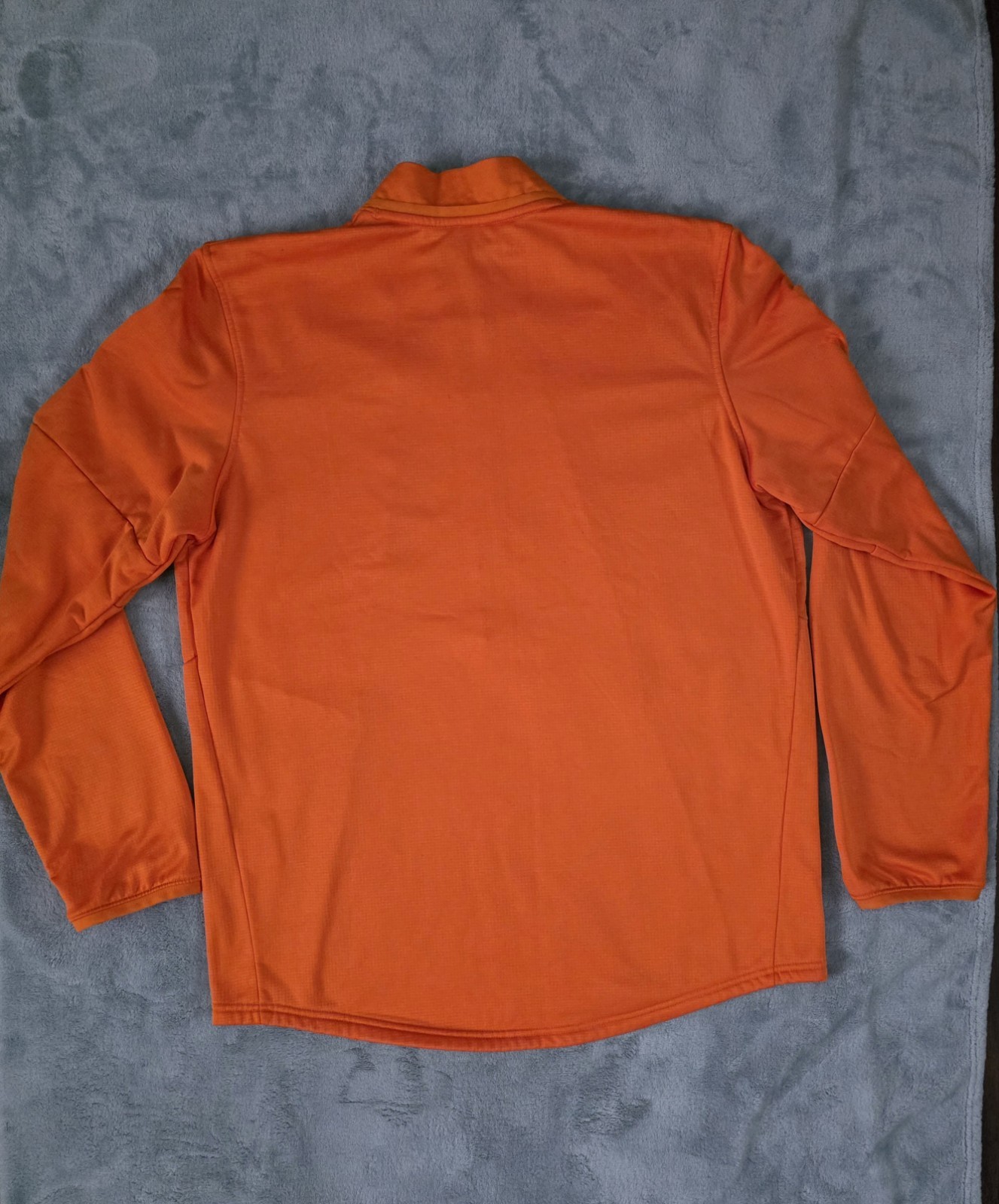 Under Armour ColdGear 1/2 Zip Pullover Men's Large Orange Loose Fit Jacket gallery