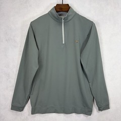 Genteal 1/4 Zip Pullover Mens Large L Gray Performance Golf Athleisure Casual