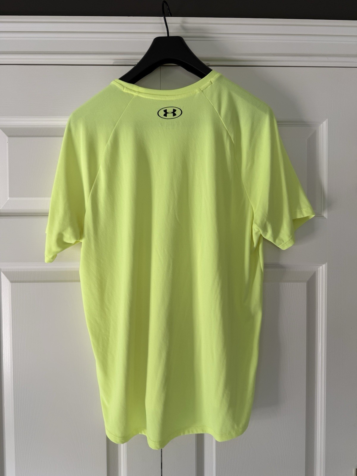 Under armour the tech tee men’s large bright neon color heat gear gallery