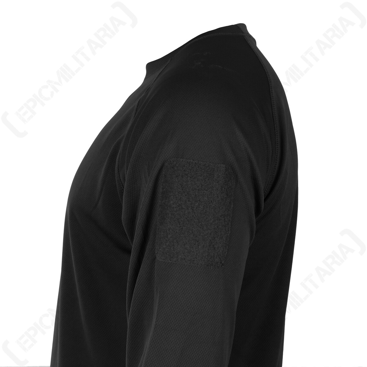 Quickdry Long Sleeve T-Shirt - Black Sports Base Under Layer New gallery