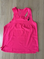 Nike AeroSwift Dri-FIT ADV Mens Running Singlet Large Hyper Pink Race Tank