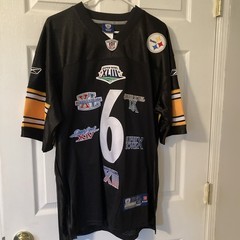 Pittsburgh Steelers 6X Super Bowl Champs Reebok Football Jersey mens 48 stitched