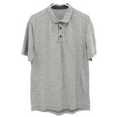 Lululemon Performance Polo SZ M Athleisure Breathable Stretch Preppy Academic