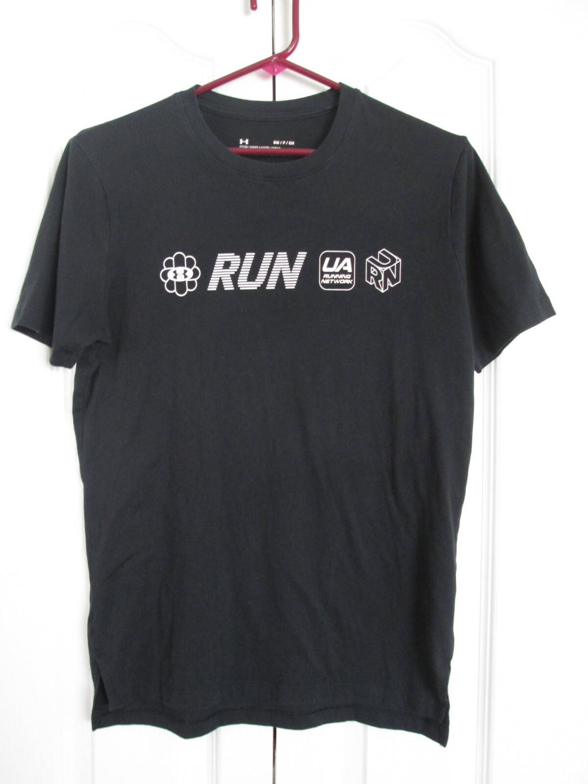 Under Armour Running Network Fitted Athletic Training Shirt Men's S Black gallery