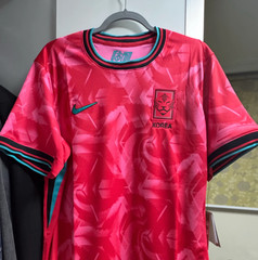 Nike Mens Korea 2023/24 Dri-Fit Stadium Home Replica Jersey Red Black FJ4282-67